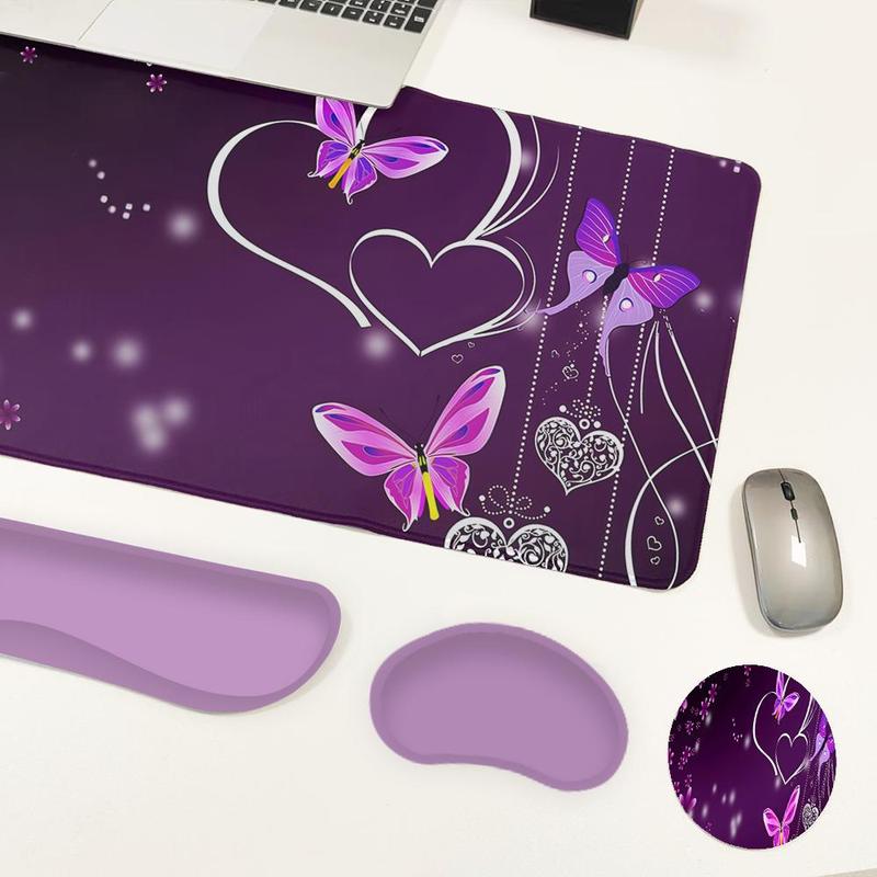 CIFBUY Conjunto de Mouse Pad 4 - Tradescantia Purple avaliação e preço