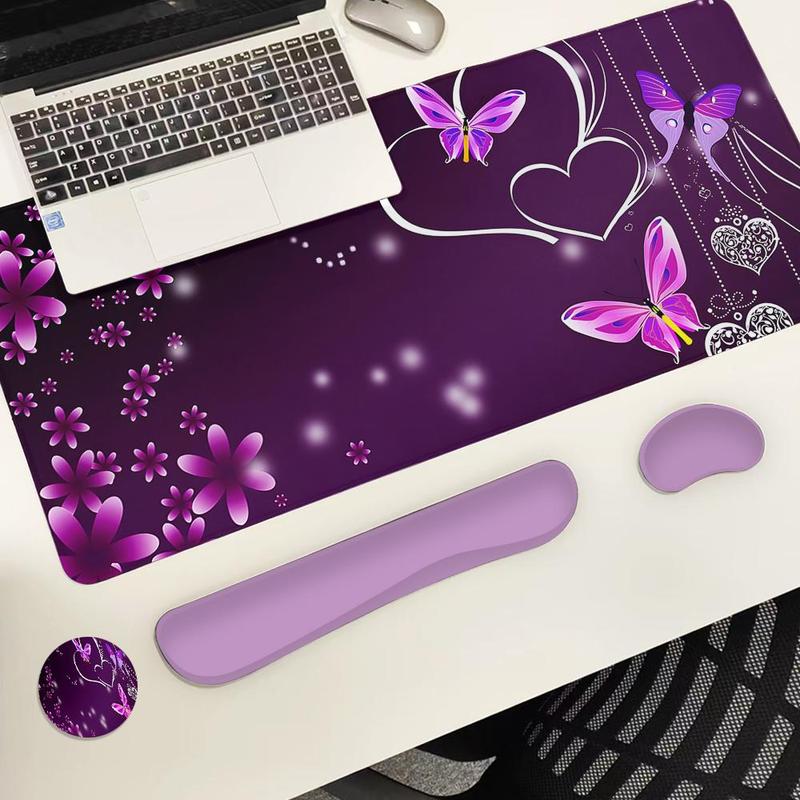 CIFBUY Conjunto de Mouse Pad 4 - Tradescantia Purple avaliação e preço