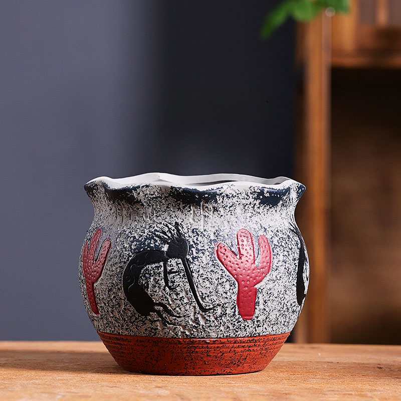 Vaso de flores suculentas medi - Echeveria Succulent avaliação e preço