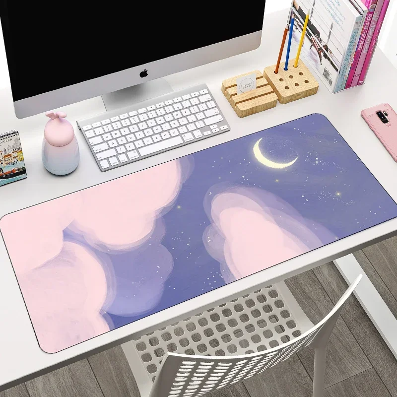 Mouse Pad Gamer Nuvem Roxa Fof - Tradescantia Purple avaliação e preço