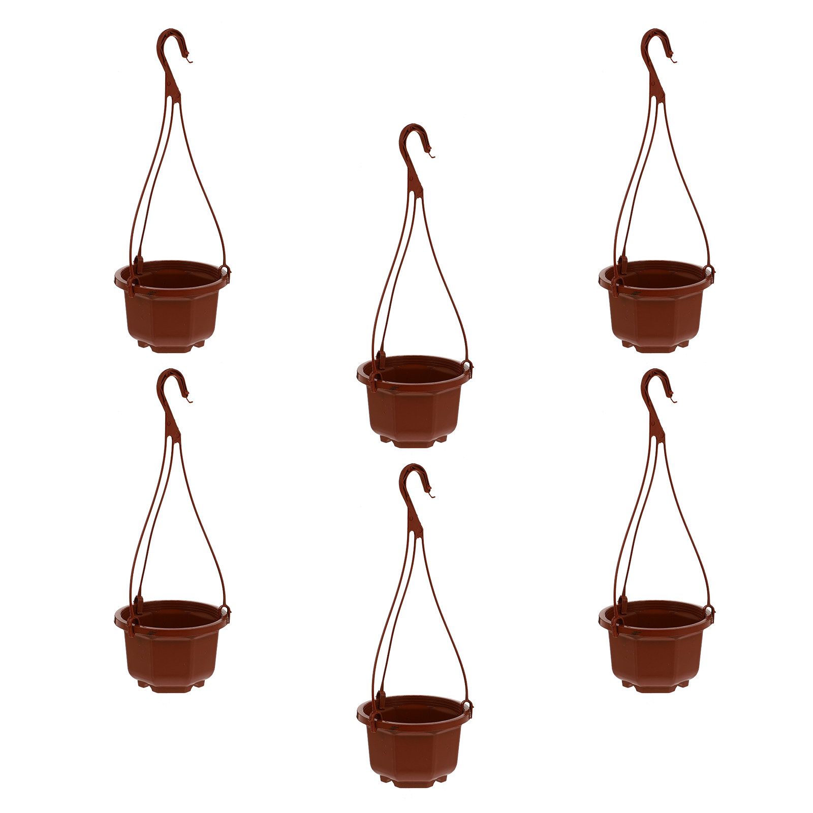 6 Conjuntos de Vasos de Plásti - Spider Plant Hanging avaliação e preço